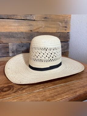 BAILEY U-ROLLIT  6 7/8 Open Crown Straw Cowboy Hat